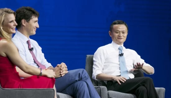 马云呼吁加拿大总理“简化签证” 鼓励中国年轻人多看世界(图1) 马云呼吁加拿大总理“简化签证” 鼓励中国年轻人多看世界(图1)
