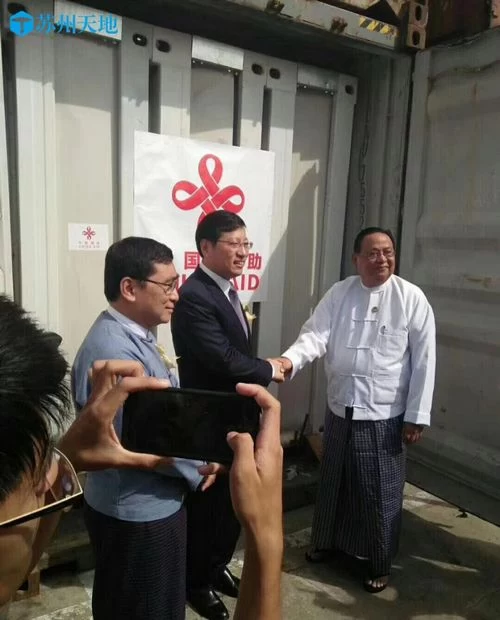 中国民企制造打包箱式安置房交付缅甸政府(图2) 中国民企制造打包箱式安置房交付缅甸政府(图2)