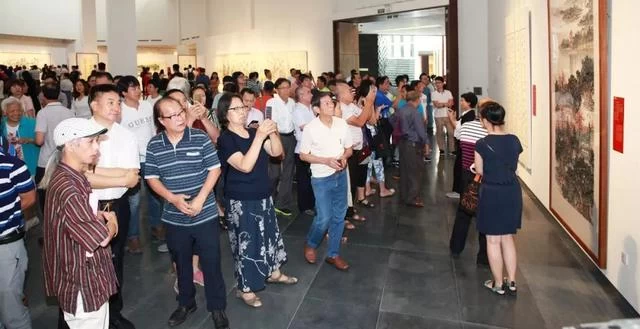"潮涌东江"东莞市改革开放40周年书画专题创作展开幕(图5) "潮涌东江"东莞市改革开放40周年书画专题创作展开幕(图5)
