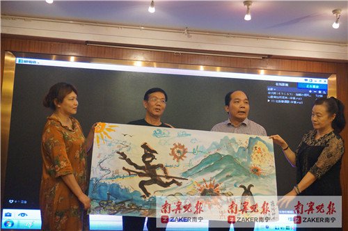 壮族著名诗人黄神彪新作品引关注，众多大咖前来助阵(图1)