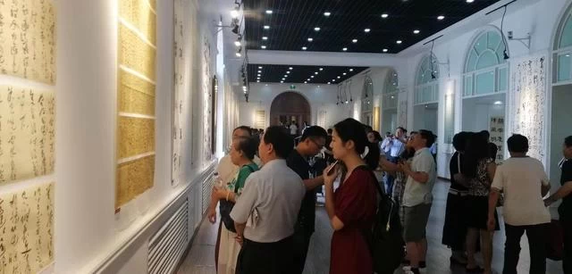 "有风南来——汪能江和他的书友们"作品联展在太原举行(图4) "有风南来——汪能江和他的书友们"作品联展在太原举行(图4)