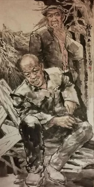 众志成城 抗击疫情丨中国美术家协会民族美术艺术委员会新疆美术家协会主题创作作品(十五)(图22) 众志成城 抗击疫情丨中国美术家协会民族美术艺术委员会新疆美术家协会主题创作作品(十五)(图22)