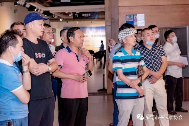 “翰墨笔韵颂党恩”,“逸龙阁杯”东莞书法名家邀请展在塘厦城市展示馆开幕(图6) “翰墨笔韵颂党恩”,“逸龙阁杯”东莞书法名家邀请展在塘厦城市展示馆开幕(图6)