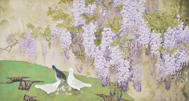 “花开岭南”孙延民中国画艺术作品展举行(图3) “花开岭南”孙延民中国画艺术作品展举行(图3)