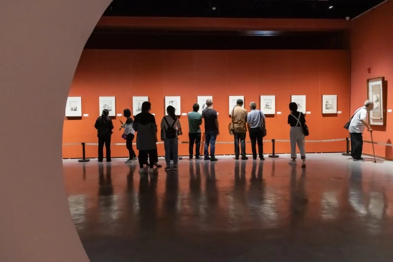 “柳待春回”大展开启 再现丰子恺先生遵义往事(图2) “柳待春回”大展开启 再现丰子恺先生遵义往事(图2)