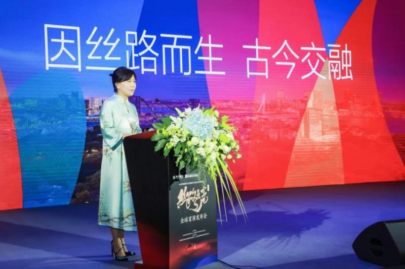 携手百老汇“丝路”主题音乐剧《丝路之声》全球首演发布会在京举办(图7) 携手百老汇“丝路”主题音乐剧《丝路之声》全球首演发布会在京举办(图7)