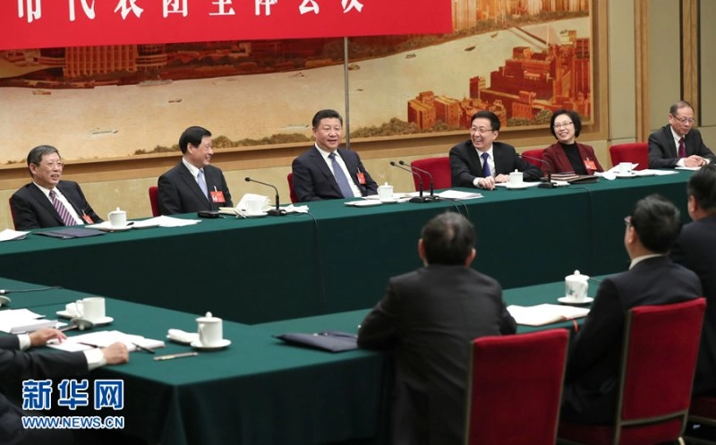 学习进行时丨全国两会上,习近平都忙些啥?(图3) 学习进行时丨全国两会上,习近平都忙些啥?(图3)