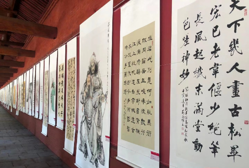海峡两岸“关公文化与中华民族共同体意识”书画展在运城举办