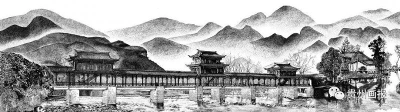 【画报人物志】李光映：30米长卷绘铜仁风景(图3)