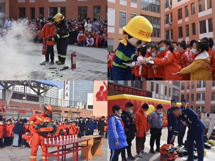 榆林市榆阳区消防救援大队走进校园开展消防安全宣传活动(图2) 榆林市榆阳区消防救援大队走进校园开展消防安全宣传活动(图2)