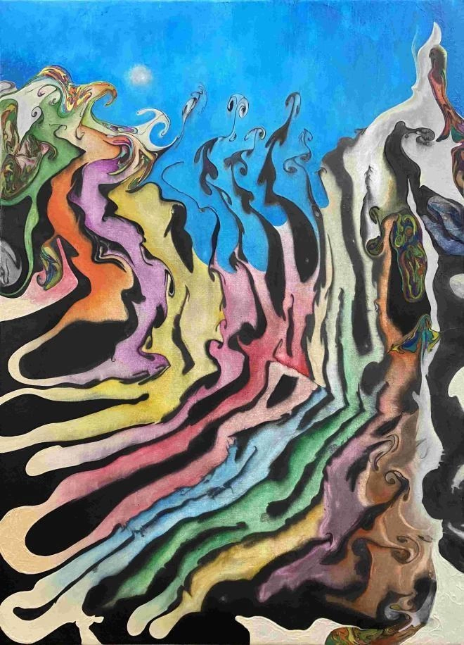 “一束光”清华大学美术学院博士生苏德格日勒绘画作品展举办(图10) “一束光”清华大学美术学院博士生苏德格日勒绘画作品展举办(图10)