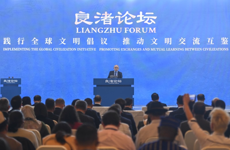 丰富世界文明百花园——首届“良渚论坛”开启文明交流新空间(图3) 丰富世界文明百花园——首届“良渚论坛”开启文明交流新空间(图3)