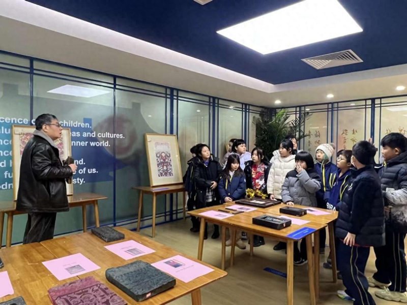 辞旧迎新过小年，北京九鼎灶文化博物馆走进海嘉学校