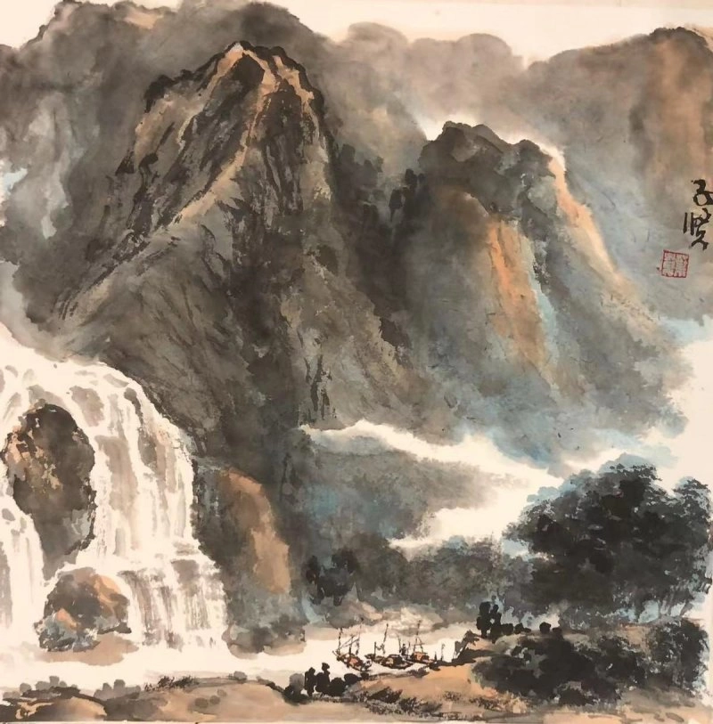 叶子贤的绘画艺术:用情至真、表意至善、造型至美(图8) 叶子贤的绘画艺术:用情至真、表意至善、造型至美(图8)