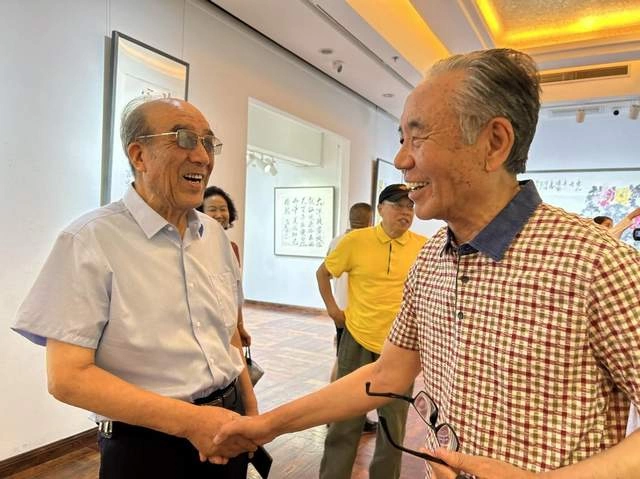 “心旅马家窑——五湖散翁王志安书法展”在京开幕(图14) “心旅马家窑——五湖散翁王志安书法展”在京开幕(图14)