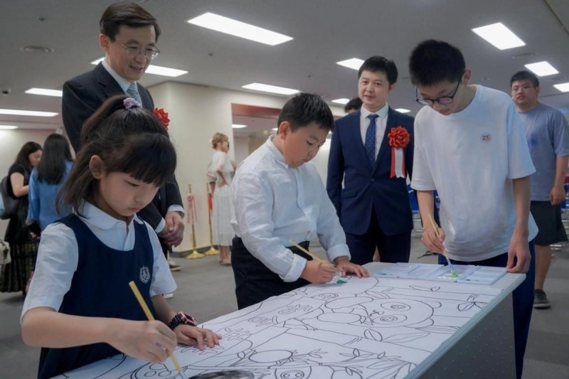 “熊猫杯”中国国际青少年美育文创交流全球巡展·东京站拉开帷幕(图7) “熊猫杯”中国国际青少年美育文创交流全球巡展·东京站拉开帷幕(图7)