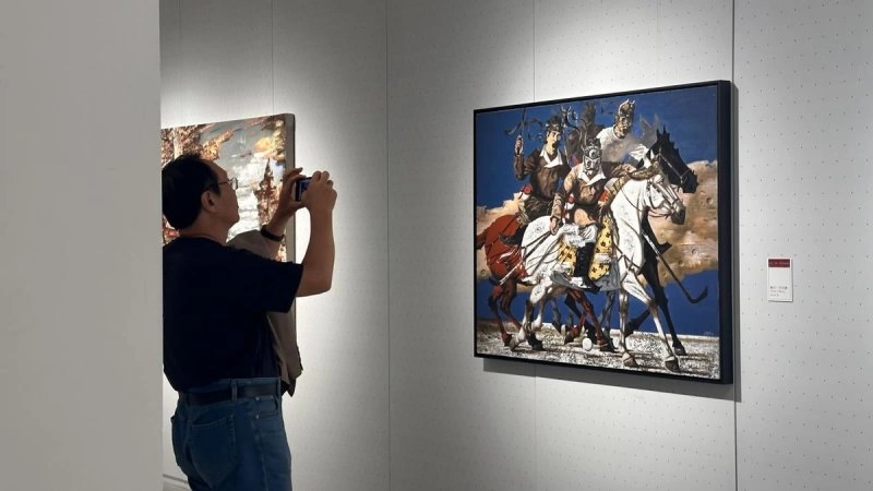 唐风·向度——徐松波油画展在山西摩诘美术馆开展(图4) 唐风·向度——徐松波油画展在山西摩诘美术馆开展(图4)