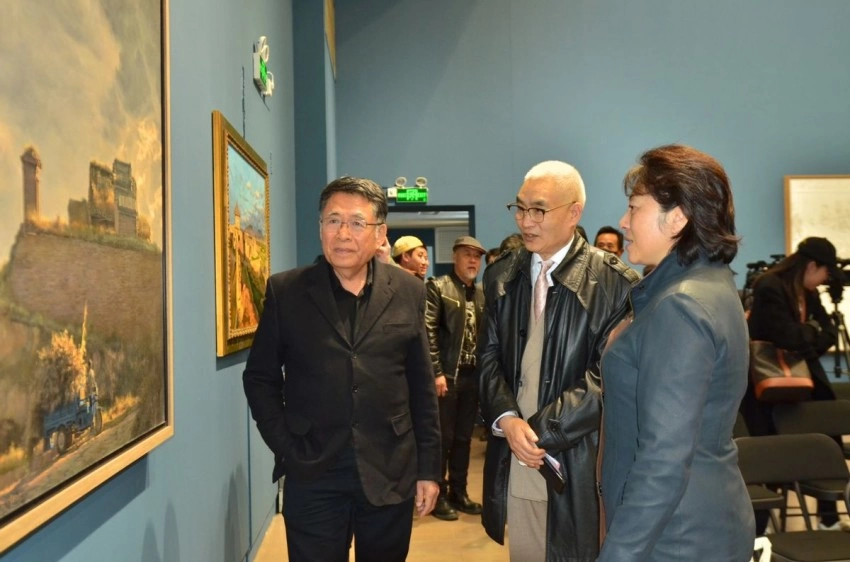 修行路上的艺境哲思——王冀中油画艺术研究展在京启幕(图3) 修行路上的艺境哲思——王冀中油画艺术研究展在京启幕(图3)