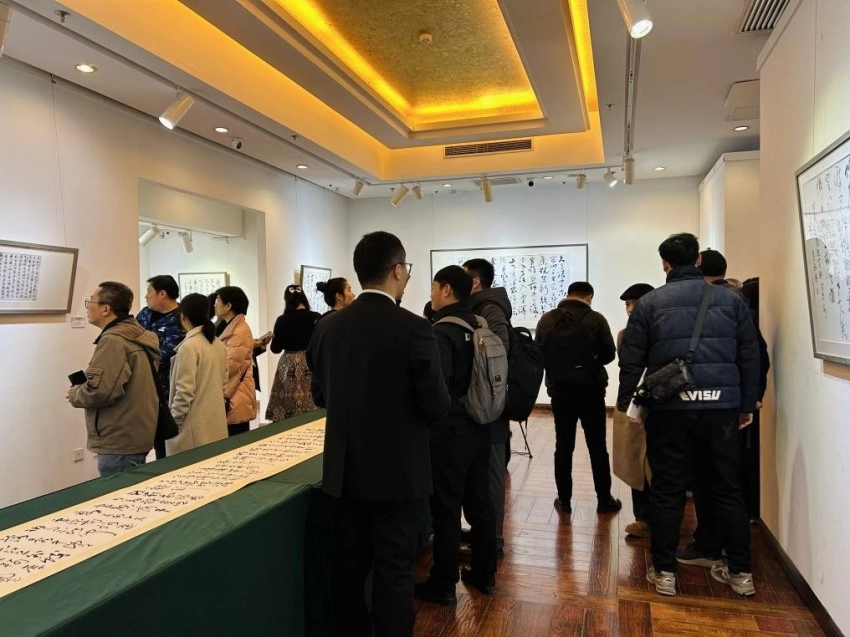 “集古融今”——李承孝书法展在京开幕(图3) “集古融今”——李承孝书法展在京开幕(图3)