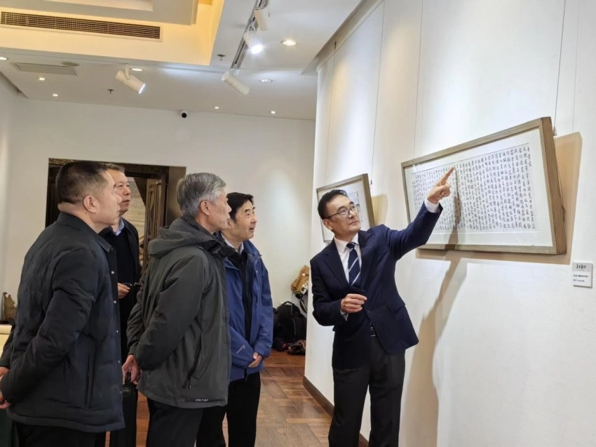 “集古融今”——李承孝书法展在京开幕(图6) “集古融今”——李承孝书法展在京开幕(图6)