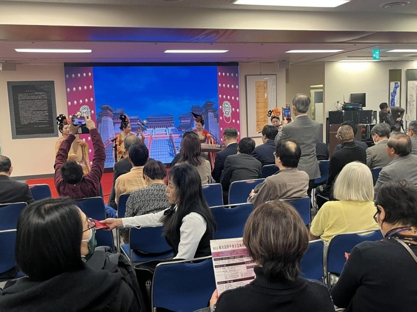 仿唐乐舞在东京奏响中日文化交流新乐章(图3) 仿唐乐舞在东京奏响中日文化交流新乐章(图3)