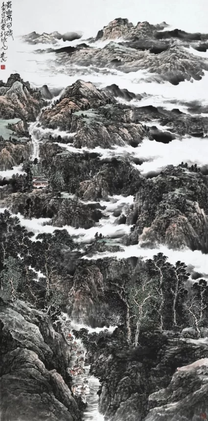 以书入画 继往开来——浅谈杜建民的书画艺术(图6) 以书入画 继往开来——浅谈杜建民的书画艺术(图6)