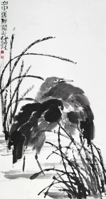 以书入画 继往开来——浅谈杜建民的书画艺术(图7) 以书入画 继往开来——浅谈杜建民的书画艺术(图7)