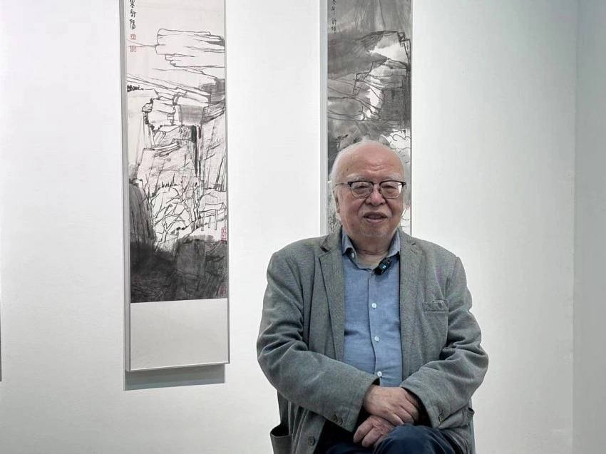 “墨焰——班舒阳水墨作品展”春季艺术绽放(图3) “墨焰——班舒阳水墨作品展”春季艺术绽放(图3)