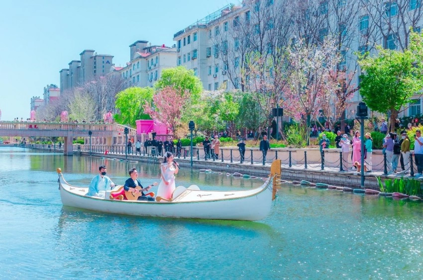 鹤舞樱飞向未来 十有城市展画卷——第十一届鹤壁樱花季全景扫描(图8) 鹤舞樱飞向未来 十有城市展画卷——第十一届鹤壁樱花季全景扫描(图8)