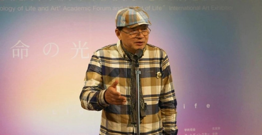 生命之光·第十一届生命艺术现象学国际艺术展暨学术论坛在东京开幕(图8) 生命之光·第十一届生命艺术现象学国际艺术展暨学术论坛在东京开幕(图8)
