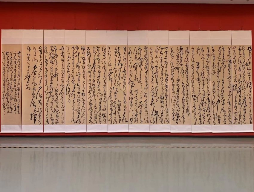 “守正创新——任智书法作品展”暨《任智五体书周兴嗣千字文七种》图书发行仪式在京举行(图13) “守正创新——任智书法作品展”暨《任智五体书周兴嗣千字文七种》图书发行仪式在京举行(图13)