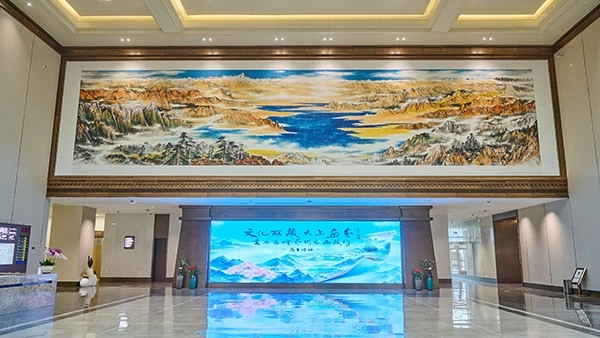 “文化西藏 天上画卷”高原高峰艺术家西藏行写生活动正式启动(图8) “文化西藏 天上画卷”高原高峰艺术家西藏行写生活动正式启动(图8)