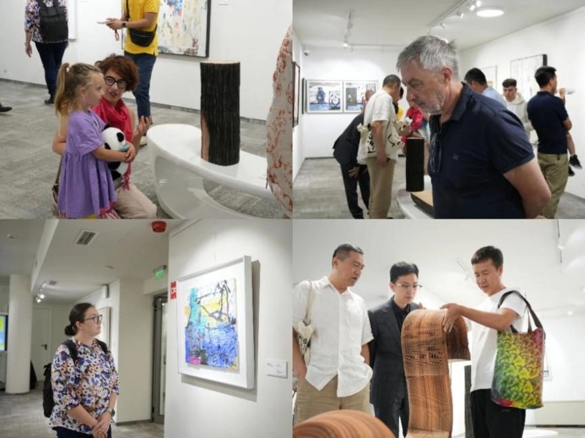 国家艺术基金支持项目——“纸语千年 艺韵华章”中国纸本艺术国际巡展于保加利亚启幕(图6) 国家艺术基金支持项目——“纸语千年 艺韵华章”中国纸本艺术国际巡展于保加利亚启幕(图6)