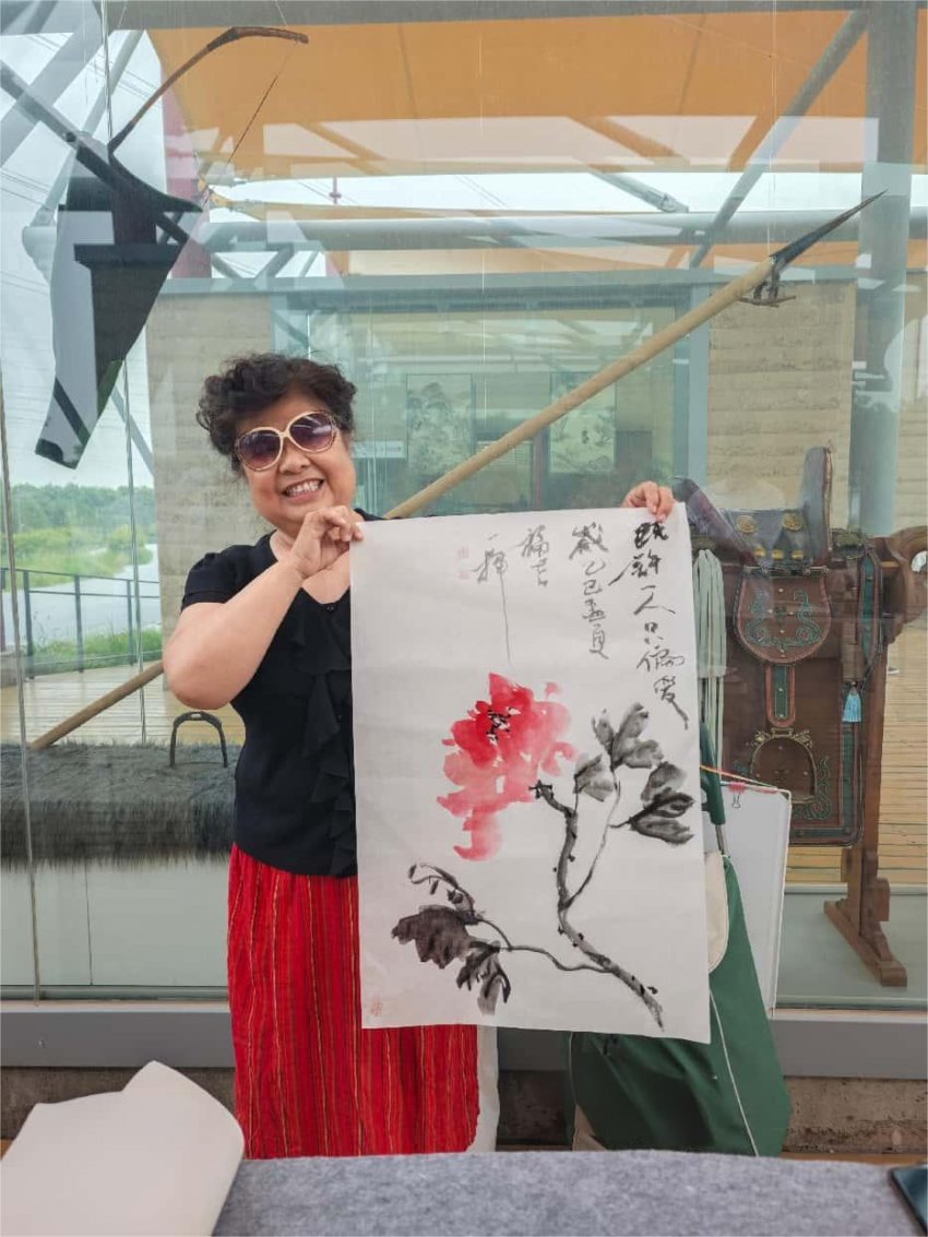 丰台区社会化管理退休人员南苑森林湿地公园绘画采风活动圆满完成(图4)
