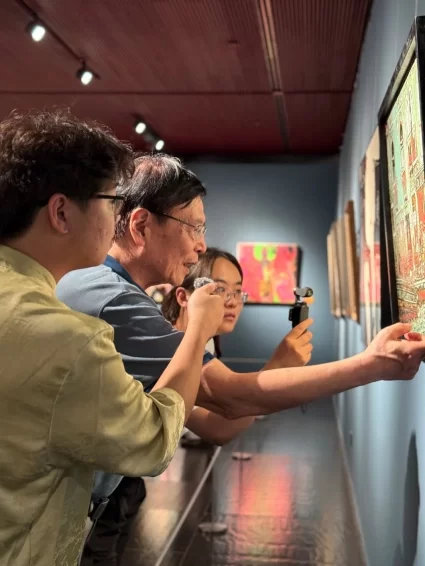 漆画艺术家陈立德入选“古韵今辉”中国当代美术名家经典作品展(图4) 漆画艺术家陈立德入选“古韵今辉”中国当代美术名家经典作品展(图4)