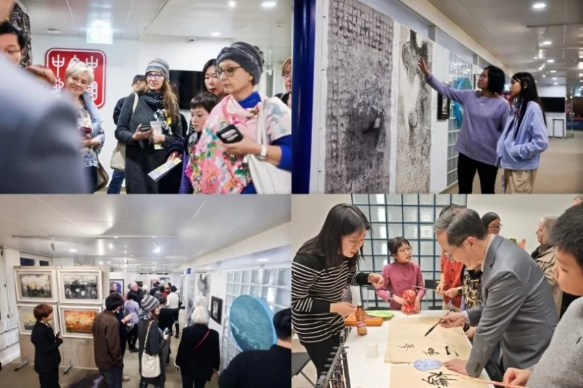 千年纸艺 华章启幕——中国当代纸本艺术国际巡展亮相瑞士伯尔尼(图6) 千年纸艺 华章启幕——中国当代纸本艺术国际巡展亮相瑞士伯尔尼(图6)