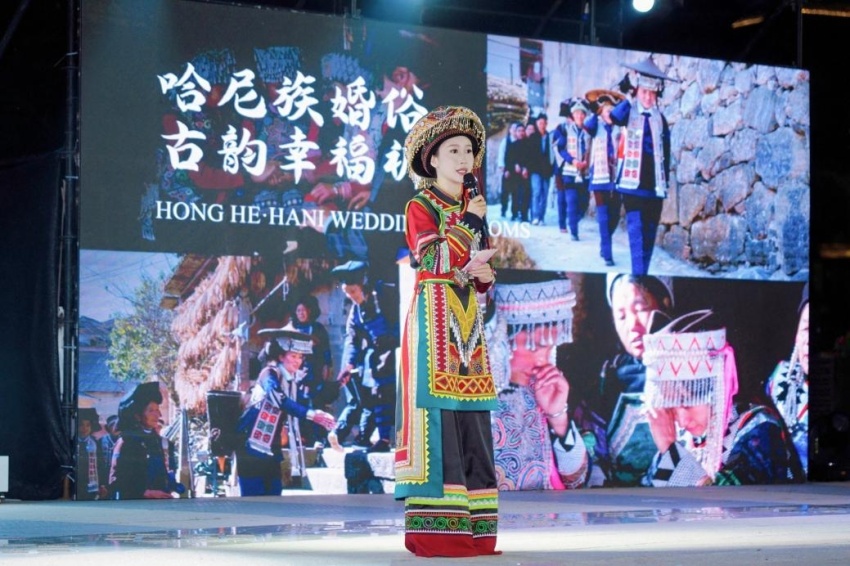 “情定云南·爱在滴水苗城”红河屏边专场推介活动举行(图3)