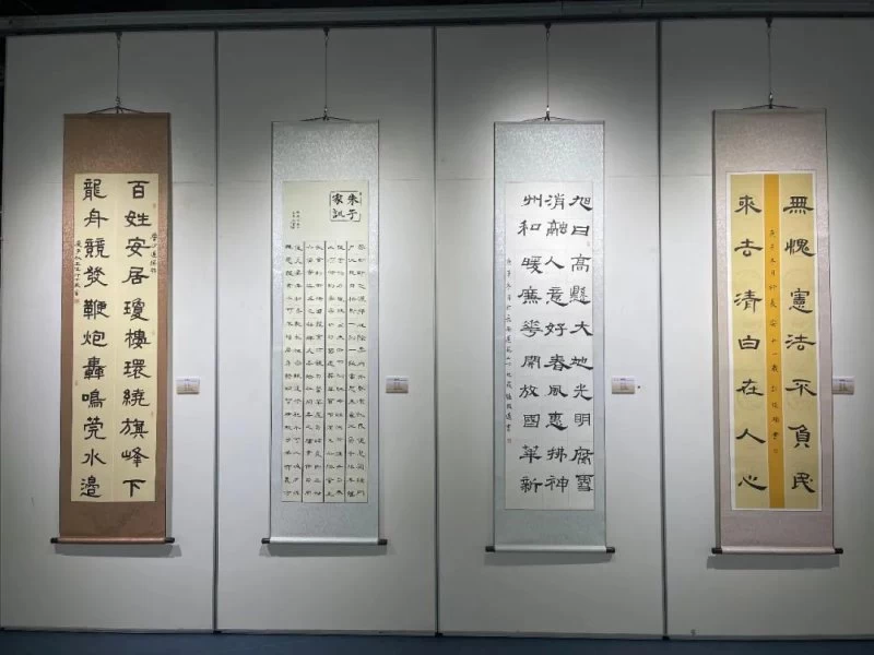 “长安选堂奖”东莞市第十二届青少年书法现场大赛获奖作品展举办(图16)