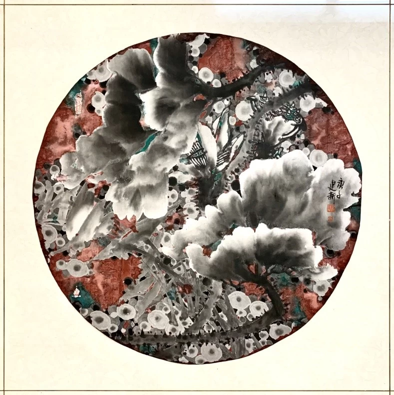 荷作雅赋时代新韵,笔墨高歌生命张力——论徐建新“荷作”的艺术魅力(图12) 荷作雅赋时代新韵,笔墨高歌生命张力——论徐建新“荷作”的艺术魅力(图12)