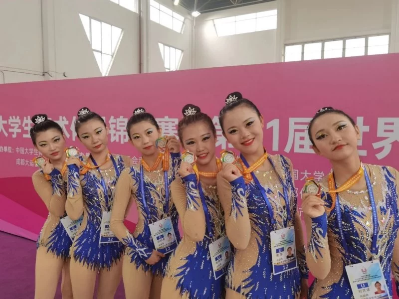 榆林职院体操队再次闪耀中国大学生艺术体操锦标赛(图2) 榆林职院体操队再次闪耀中国大学生艺术体操锦标赛(图2)