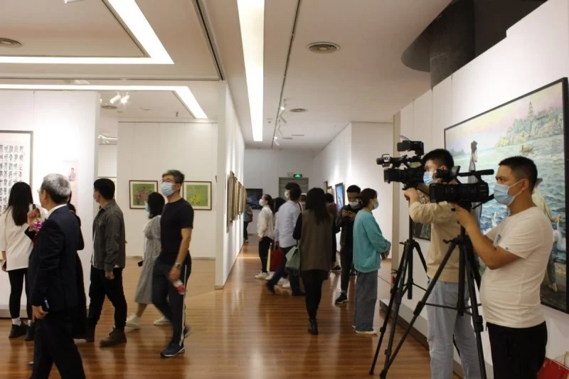 “聚焦经典 盛世丹青”——当代艺术名家邀请展在北京炎黄艺术馆举办(图7)