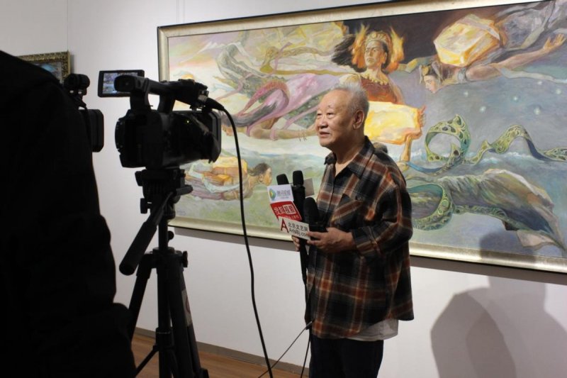 “聚焦经典 盛世丹青”——侯业油画作品展在北京炎黄艺术馆隆重展出(图3) “聚焦经典 盛世丹青”——侯业油画作品展在北京炎黄艺术馆隆重展出(图3)