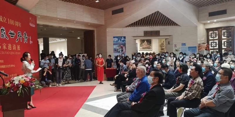  “聚焦经典 盛世丹青”——梁英书法作品展在北京炎黄艺术馆隆重展出(图2)