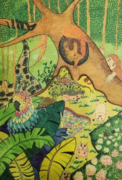 2021自然与艺术——保护生物多样性全国名家艺术邀请展在昆明举办(图6) 2021自然与艺术——保护生物多样性全国名家艺术邀请展在昆明举办(图6)