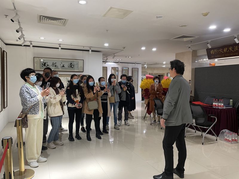 李玉泉“绿水青山”书画艺术现京城(图3)