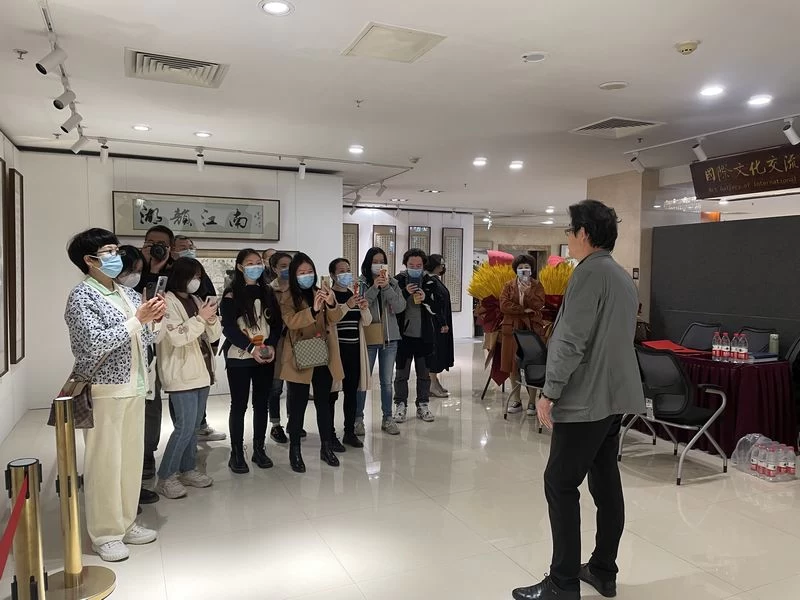 李玉泉“绿水青山”书画艺术现京城(图3)
