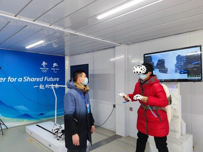 海淀区冬奥文化广场开园 金响《我和我的祖国》引全场大合唱(图3) 海淀区冬奥文化广场开园 金响《我和我的祖国》引全场大合唱(图3)